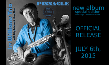 news15.06 IrvWilliamsTrio-Pinnacle releaseannouncement s